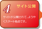 4 サイト公開
